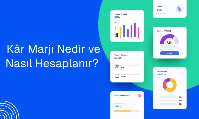 mar marjı hesaplama, şirketin finansal süreçlerini sembolize eden görsel.